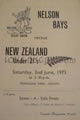 Nelson Bays New Zealand U21 1973 memorabilia